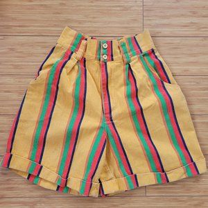 High Waisted Festival Shorts